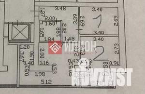 2-к квартира, вторичка, 54м2, 7/9 этаж