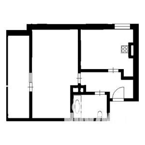 1-к квартира, вторичка, 40м2, 2/10 этаж