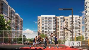 2-к квартира, строящийся дом, 68м2, 2/9 этаж