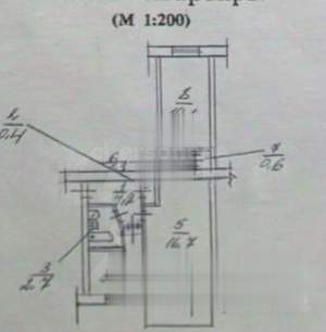2-к квартира, вторичка, 42м2, 2/5 этаж