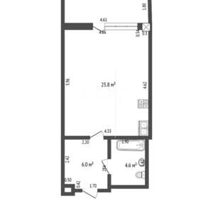 Студия квартира, вторичка, 35м2, 2/11 этаж