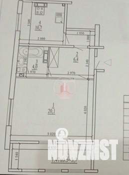 1-к квартира, вторичка, 45м2, 9/10 этаж