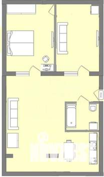 3-к квартира, вторичка, 70м2, 2/5 этаж