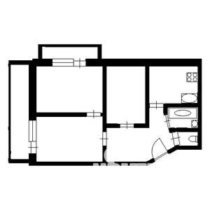 3-к квартира, вторичка, 53м2, 4/5 этаж
