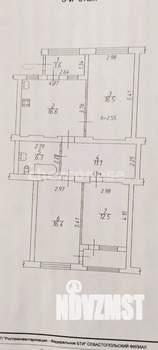 3-к квартира, вторичка, 84м2, 3/5 этаж