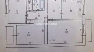 3-к квартира, вторичка, 72м2, 4/5 этаж