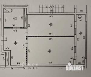 1-к квартира, вторичка, 50м2, 5/10 этаж