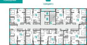 1-к квартира, вторичка, 33м2, 11/12 этаж