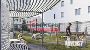 1-к квартира, строящийся дом, 40м2, 11/12 этаж