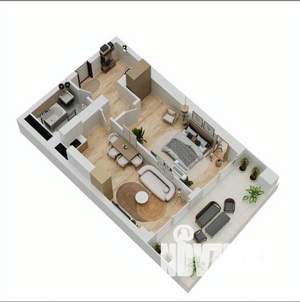 2-к квартира, строящийся дом, 65м2, 2/9 этаж