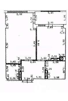 1-к квартира, вторичка, 40м2, 4/8 этаж
