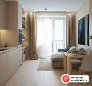 1-к квартира, сданный дом, 45м2, 3/10 этаж