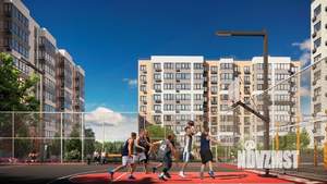 2-к квартира, строящийся дом, 59м2, 2/9 этаж