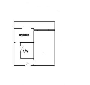1-к квартира, вторичка, 37м2, 4/5 этаж