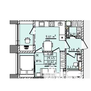 Фото квартиры на продажу (1)