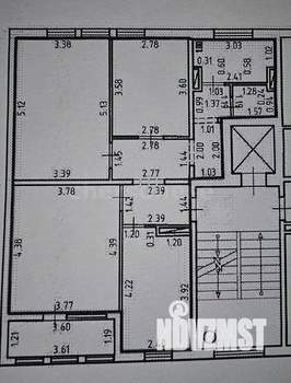 3-к квартира, вторичка, 71м2, 7/10 этаж