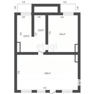3-к квартира, вторичка, 105м2, 1/3 этаж