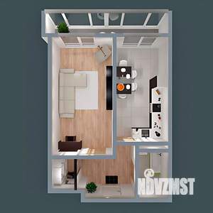1-к квартира, вторичка, 45м2, 10/10 этаж