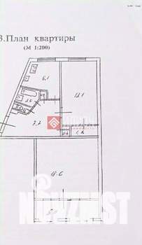 2-к квартира, вторичка, 52м2, 5/5 этаж