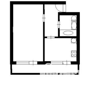 1-к квартира, вторичка, 36м2, 5/5 этаж