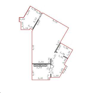 1-к квартира, сданный дом, 41м2, 3/5 этаж
