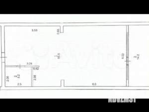 Студия квартира, вторичка, 85м2, 1/12 этаж