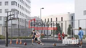 2-к квартира, строящийся дом, 67м2, 2/12 этаж