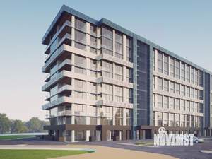 1-к квартира, строящийся дом, 44м2, 3/10 этаж