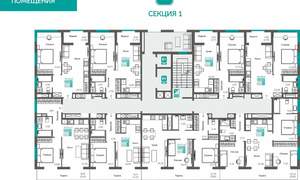 1-к квартира, вторичка, 45м2, 6/12 этаж