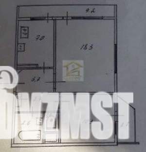 2-к квартира, вторичка, 60м2, 12/12 этаж