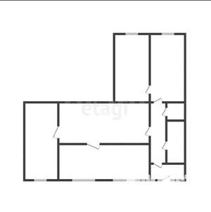 5-к квартира, вторичка, 87м2, 1/5 этаж