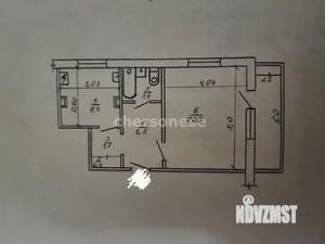 1-к квартира, вторичка, 40м2, 7/9 этаж