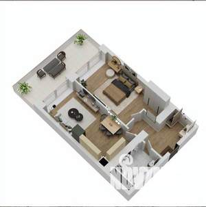 2-к квартира, строящийся дом, 61м2, 2/9 этаж