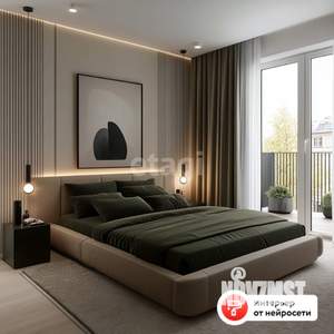 1-к квартира, вторичка, 38м2, 1/9 этаж
