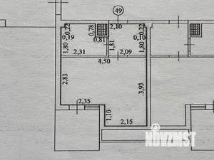 Студия квартира, вторичка, 29м2, 3/3 этаж