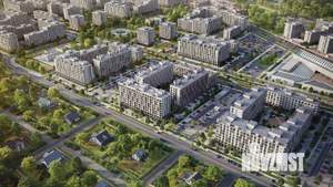 1-к квартира, строящийся дом, 49м2, 1/9 этаж