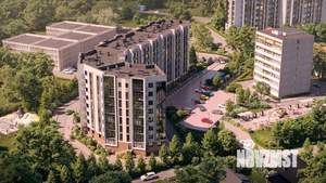 1-к квартира, строящийся дом, 38м2, 4/8 этаж