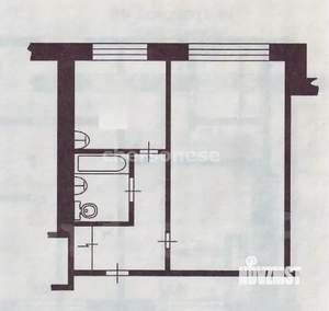 1-к квартира, вторичка, 32м2, 1/5 этаж