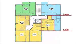 1-к квартира, вторичка, 40м2, 8/8 этаж