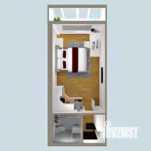 Студия квартира, вторичка, 26м2, 1/3 этаж