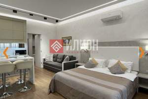 Студия квартира, вторичка, 44м2, 8/10 этаж