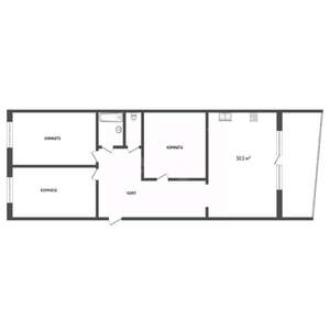 4-к квартира, вторичка, 154м2, 4/9 этаж