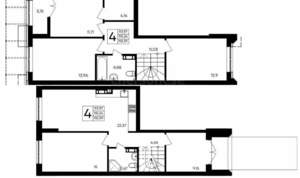 4-к квартира, вторичка, 118м2, 1/9 этаж