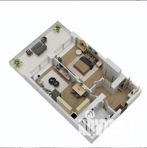 2-к квартира, строящийся дом, 61м2, 3/9 этаж