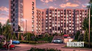1-к квартира, строящийся дом, 38м2, 8/8 этаж