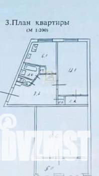 2-к квартира, вторичка, 52м2, 3/5 этаж