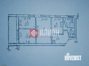 4-к квартира, вторичка, 63м2, 2/5 этаж