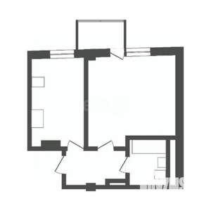 1-к квартира, вторичка, 40м2, 4/9 этаж