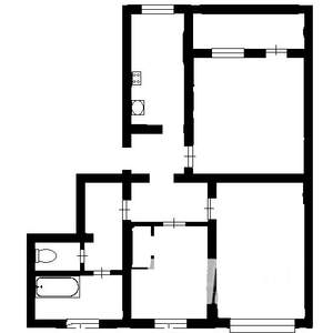3-к квартира, вторичка, 71м2, 1/10 этаж