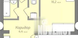 2-к квартира, вторичка, 51м2, 4/5 этаж